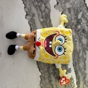 NWT Beanie Baby SpongeBob 2013